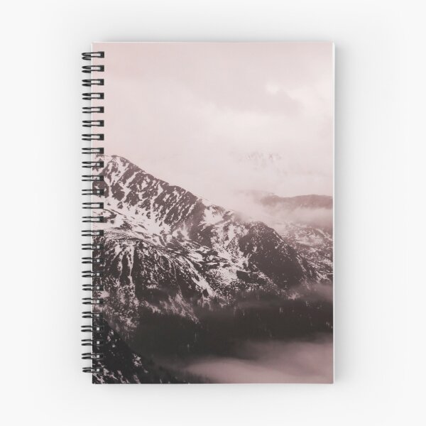 Item preview, High rocky mountains in the snow. The Tatra Mountains in Poland. Moody vintage colors designed and sold by aquapixel.