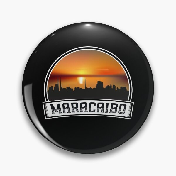 Artikelvorschau, Maracaibo Venezuela Sonnenuntergang Skyline T Shirt Sticker entworfen und verkauft von Timcito.