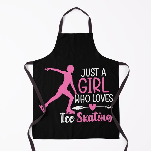 Item preview, Just A Girl Who Love Ice Skating Cute Style designed and sold by CREATIVE-TEE.
