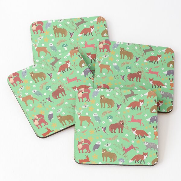 Item preview, Forest Animals, Birds and Toadstools designed and sold by GasconyPassion.
