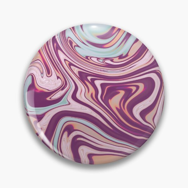 Item preview, Groovy 70s style Marble Swirls in Orange Maroon and Blue designed and sold by lucybrownlane.