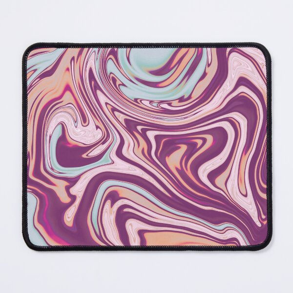 Item preview, Groovy 70s style Marble Swirls in Orange Maroon and Blue designed and sold by lucybrownlane.