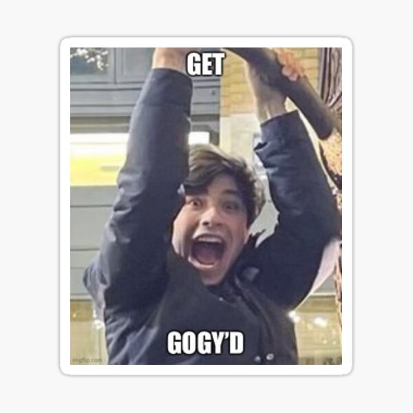 Georgenotfound Get Gogyd Sticker For Sale By Katalixia Redbubble