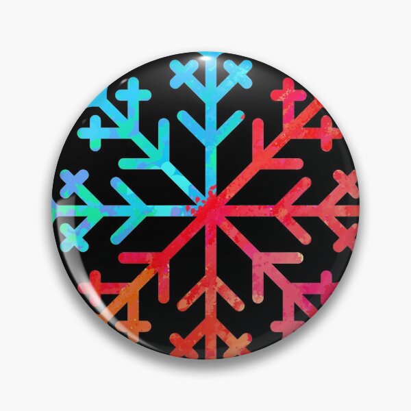 Item preview, Colorblocked Snowflake Art designed and sold by SYNTASTIC.