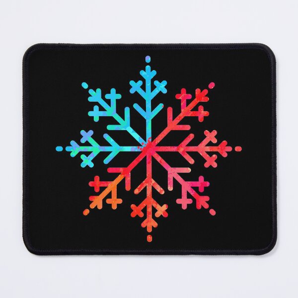 Item preview, Colorblocked Snowflake Art designed and sold by SYNTASTIC.