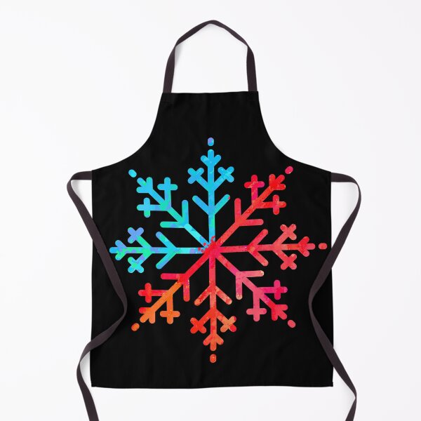 Item preview, Colorblocked Snowflake Art designed and sold by SYNTASTIC.