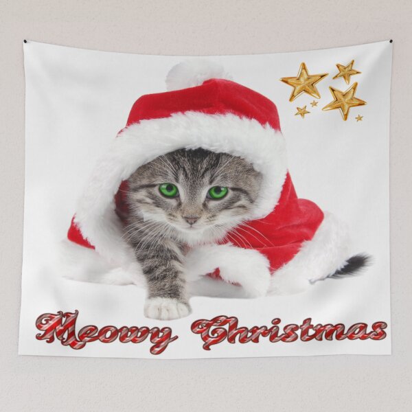 Item preview, Meowy Christmas designed and sold by AlDesignArt.
