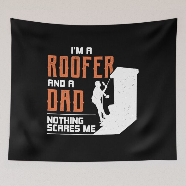 Item preview, Roofer Dad Funny Roofing Roof Pun Quote Saying designed and sold by Dressed For  Duty.