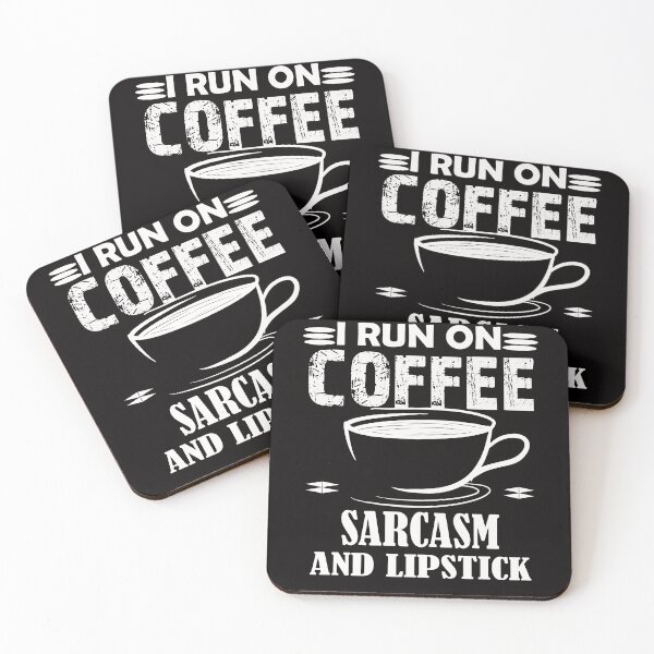 Item preview, Coffee and sarcasm small  designed and sold by Bachirdz.