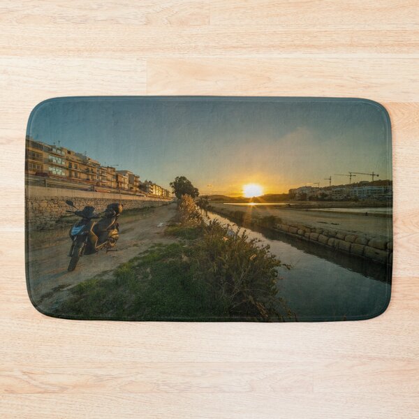 Item preview, Scooter Salt Flat Sunset  designed and sold by hawkie.