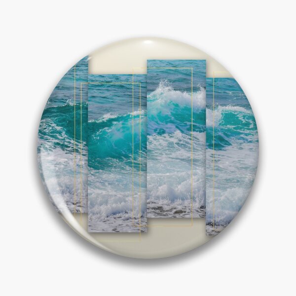 Item preview, Enticing Ocean Waves Crashing on the Beach designed and sold by BigAl3D.