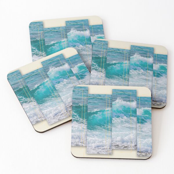 Item preview, Enticing Ocean Waves Crashing on the Beach designed and sold by BigAl3D.