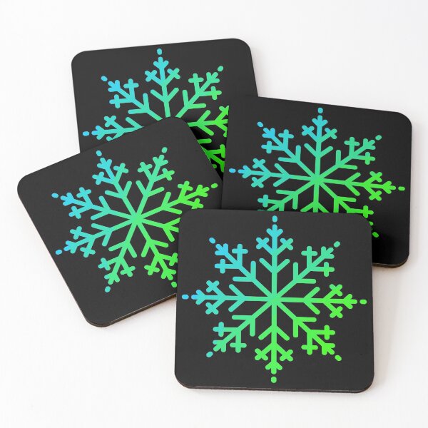 Item preview, Aurora Borealis Snowflake Art designed and sold by SYNTASTIC.