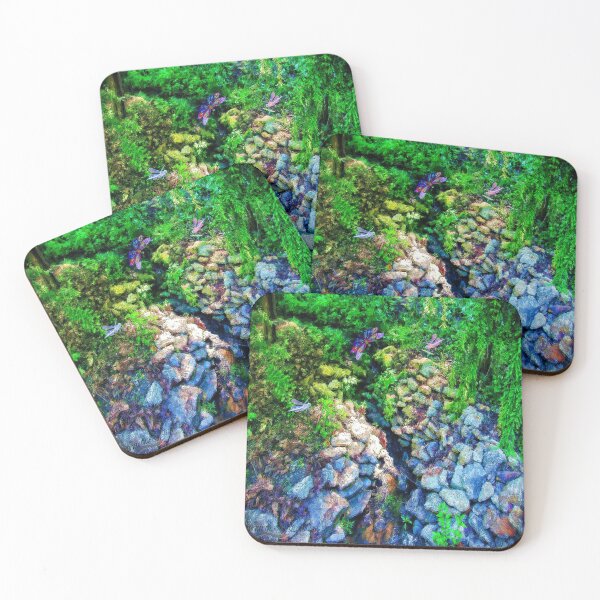 Item preview, Dragonflies Above The Crevice designed and sold by RiverDeeDesigns.