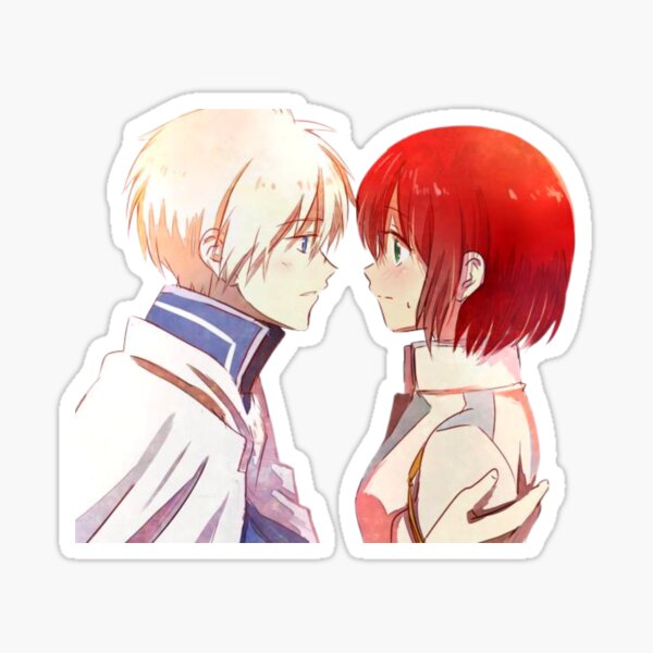 Shirayuki And Zen Sticker