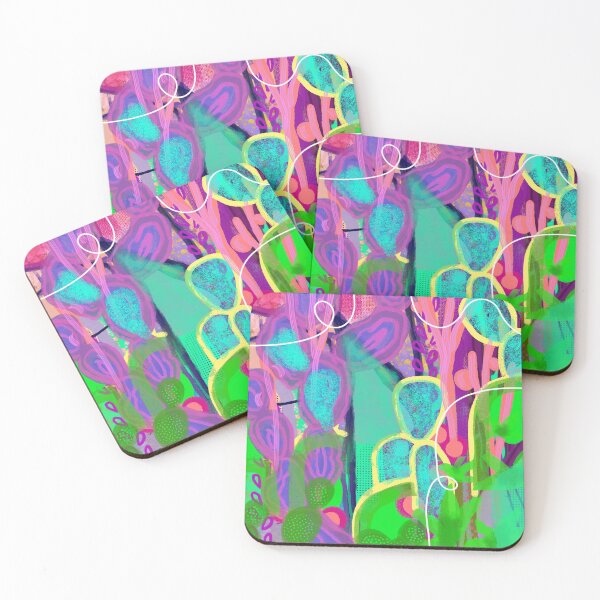 Item preview, Outdoor abstract cactus designed and sold by ShannaMelissa.