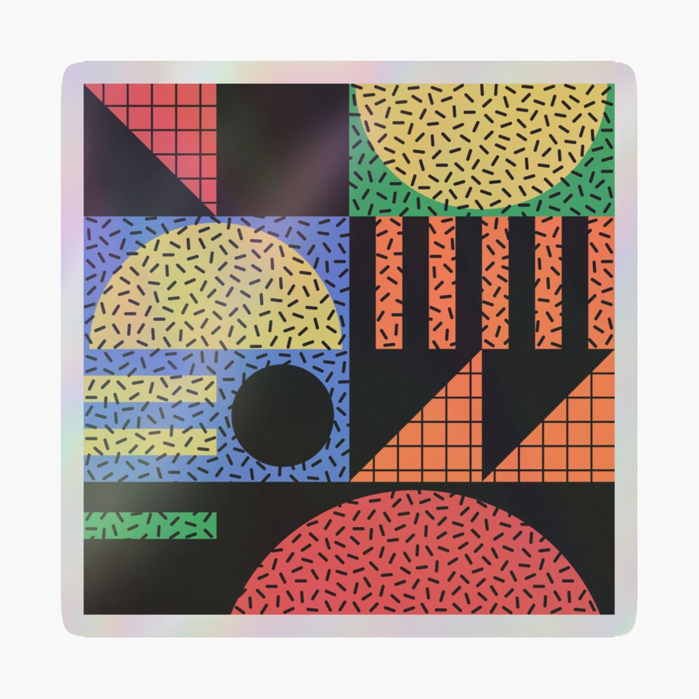 Memphis Style Geometric 722