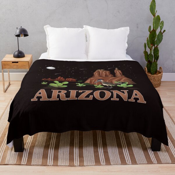 Item preview, Arizona Roadrunner Retro Boho Desert Cactus designed and sold by FranLewis.