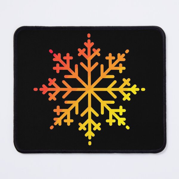 Item preview, Sunset Sunrise Snowflake Art designed and sold by SYNTASTIC.