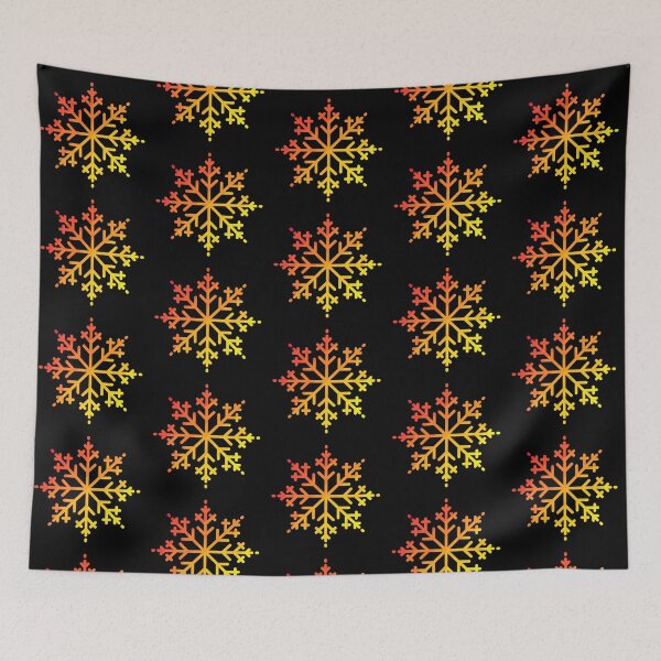 Item preview, Sunset Sunrise Snowflake Art designed and sold by SYNTASTIC.