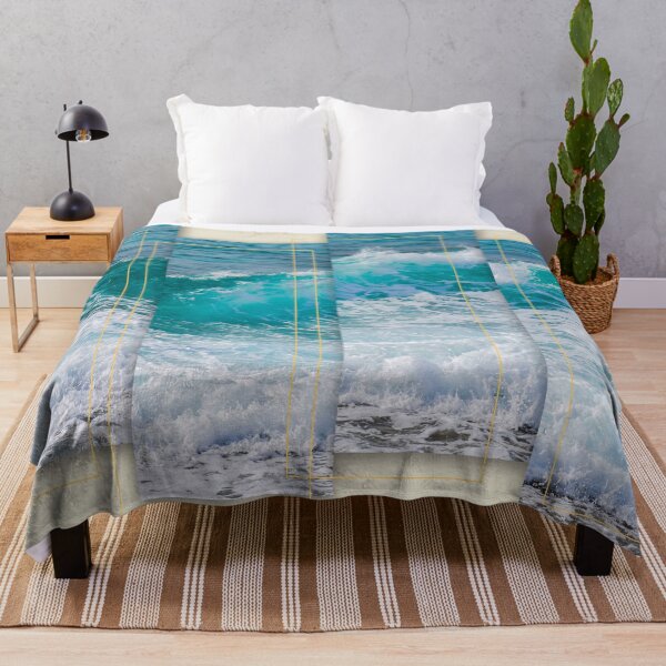 Item preview, Enticing Ocean Waves Crashing on the Beach designed and sold by BigAl3D.