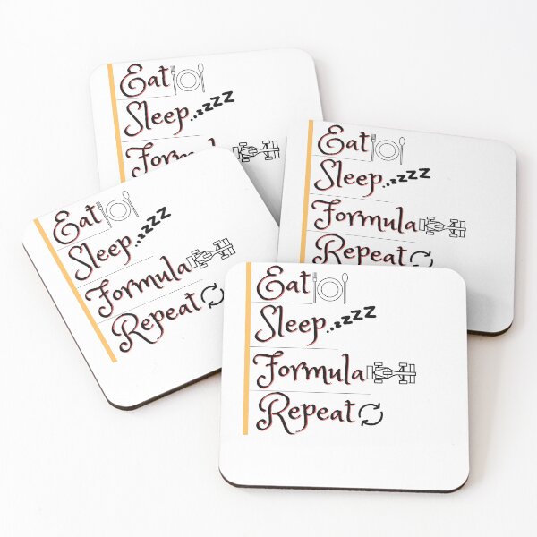 Item preview, Eat Sleep Formula Repeat designed and sold by SheryfaEl.