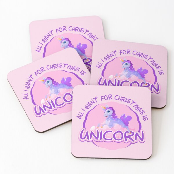 Item preview, All I Want For Christmas Is A Unicorn designed and sold by COLORS STORE.