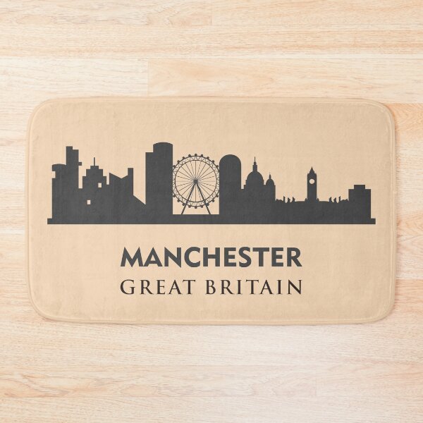 Item preview, United Kingdom - Great Britain Cities - Manchester City Tour Skyline designed and sold by RetComly.