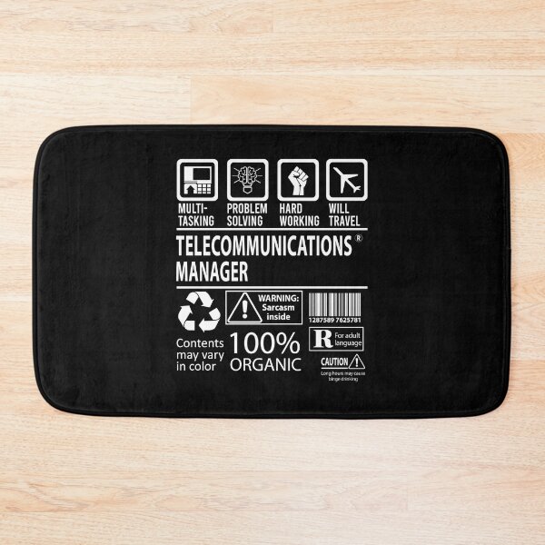 Item preview, Telecommunications Manager T Shirt - MultiTasking Certified Job Gift Item Tee designed and sold by sabinacsnm.