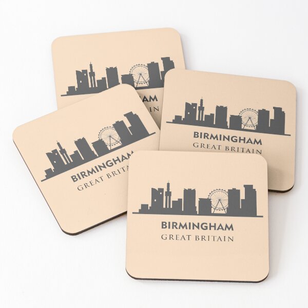 Item preview, United Kingdom - Great Britain Cities - Birmingham City Tour Skyline designed and sold by RetComly.