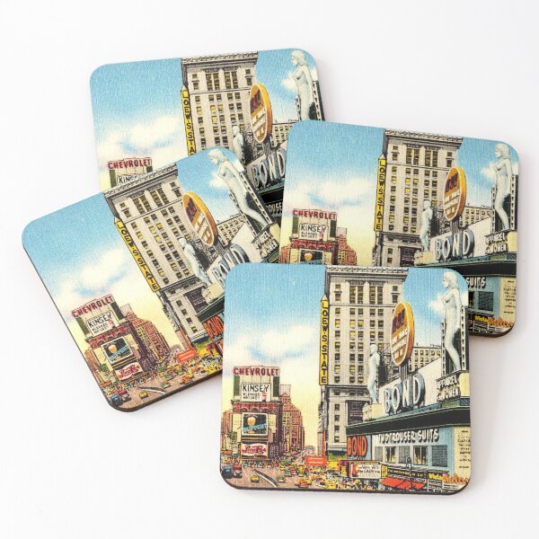 Item preview, Vintage Times Square, 1930s Times Square, New York City, NYC, Broadway, 42nd Street designed and sold by Nostrathomas66.