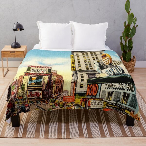 Item preview, Vintage Times Square, 1930s Times Square, New York City, NYC, Broadway, 42nd Street designed and sold by Nostrathomas66.