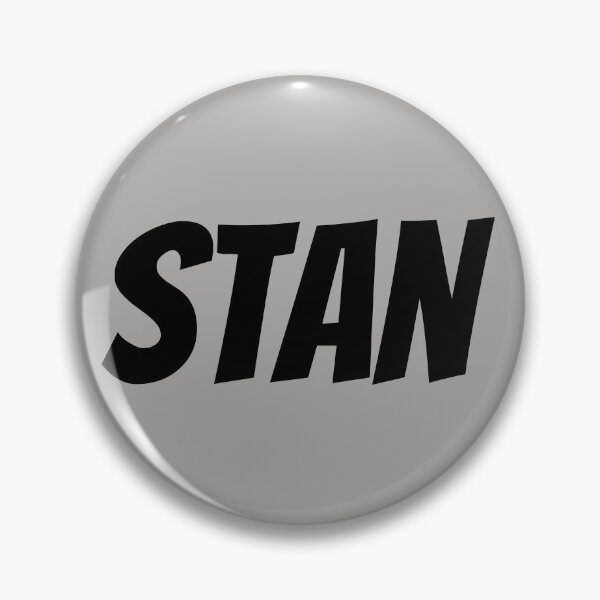 Item preview, Stan. Super devoted fan. Text only design. Black text. designed and sold by JellyBeenzz.