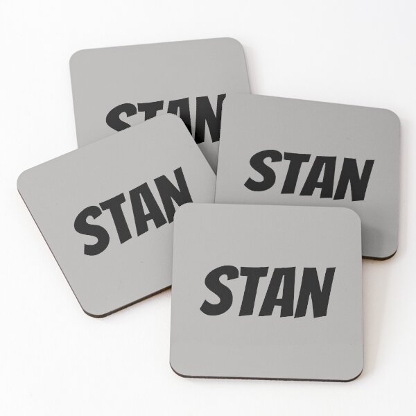 Item preview, Stan. Super devoted fan. Text only design. Black text. designed and sold by JellyBeenzz.