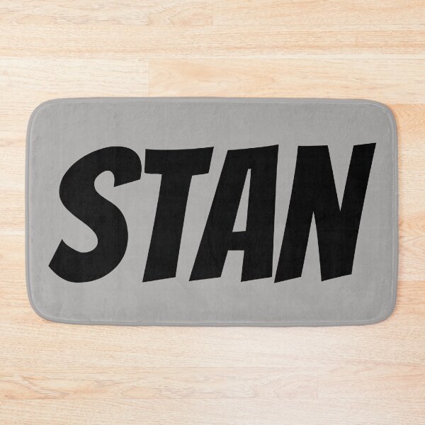 Item preview, Stan. Super devoted fan. Text only design. Black text. designed and sold by JellyBeenzz.