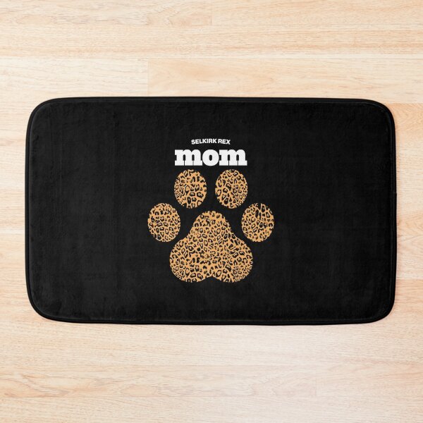Item preview, Haute Leopard Selkirk Rex Mom Cat Paw With Rich Leopard Print designed and sold by HauteLeopard.