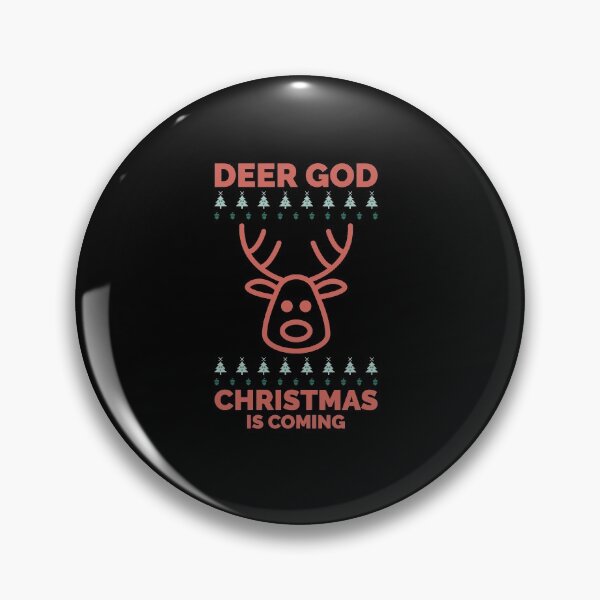 Item preview, Deer God Christmas Is Here designed and sold by AwakenedCraft.