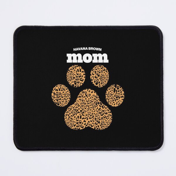 Item preview, Haute Leopard Havana Brown Mom Cat Paw With Rich Leopard Print designed and sold by HauteLeopard.