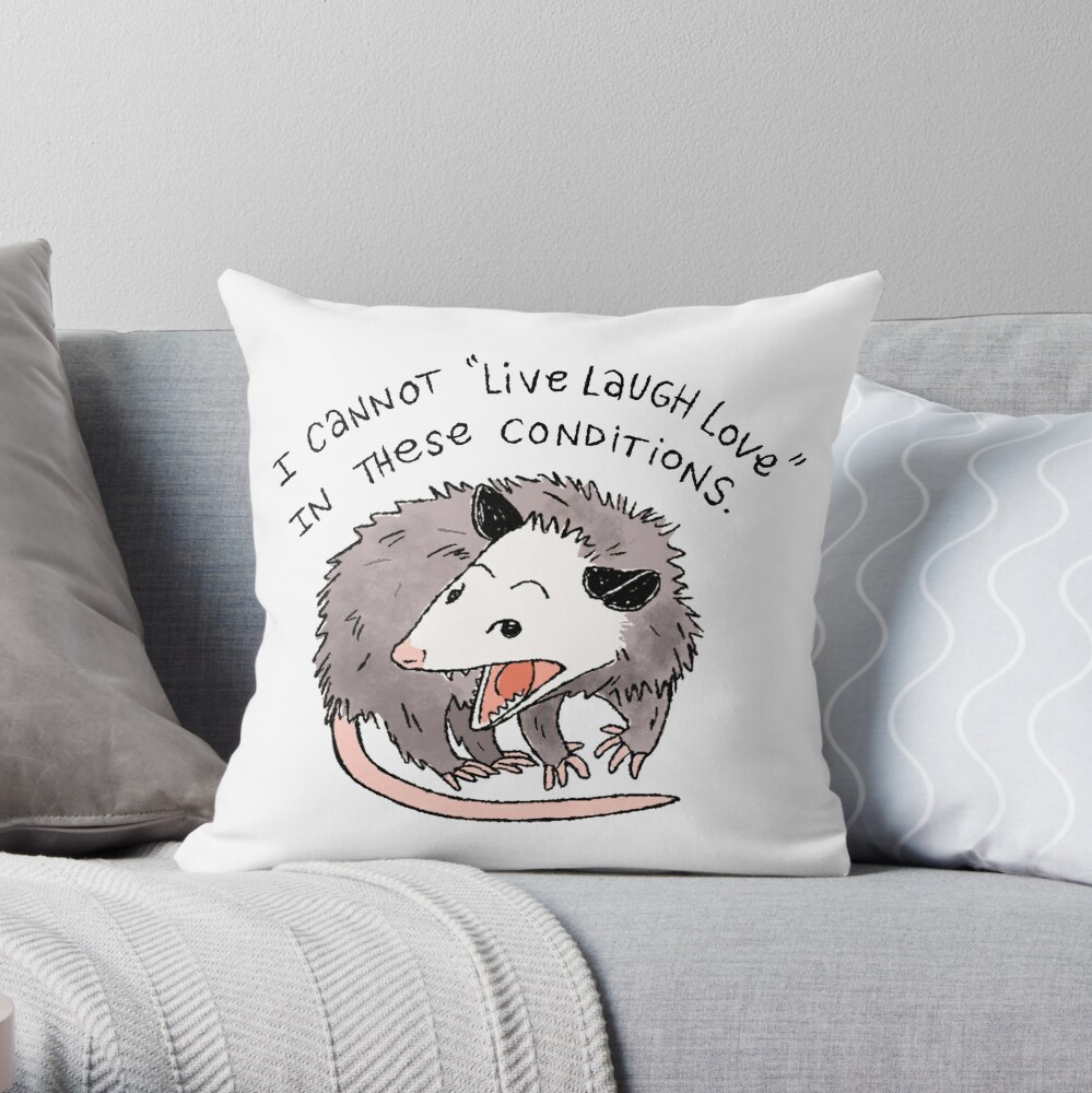 Item preview, Throw Pillow designed and sold by heyouwitheface.