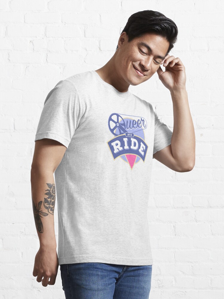 Alternate view of Queer Ride Essential T-Shirt