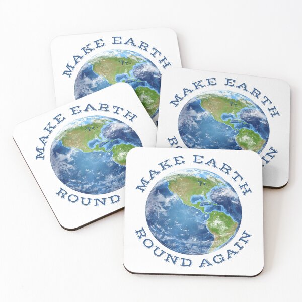 Item preview, Make Earth Round Again designed and sold by trendingatees.