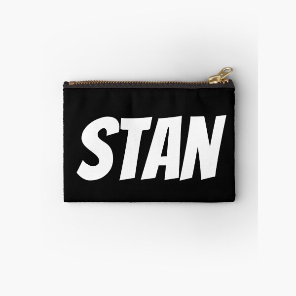 Item preview, Stan. Super devoted fan. Text only design. White text. designed and sold by JellyBeenzz.