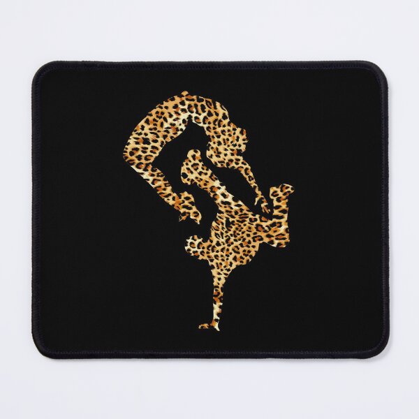 Item preview, BREAKDANCE - LEOPARD CHEETAH TEXTURE - COUPLE SILHOUETTE designed and sold by KoolDsignsDANCE.