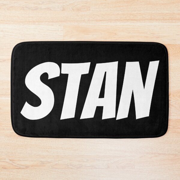 Item preview, Stan. Super devoted fan. Text only design. White text. designed and sold by JellyBeenzz.