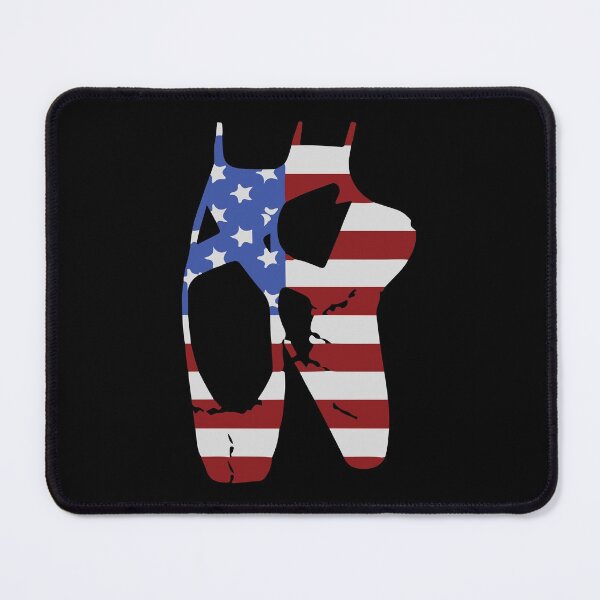 Item preview, American Ballerina - Cute Girly US Flag Ballet Slippers For Ballet Dancer Design Gift Idea For Ballerina designed and sold by Prince - Bestseller ★★★★★.
