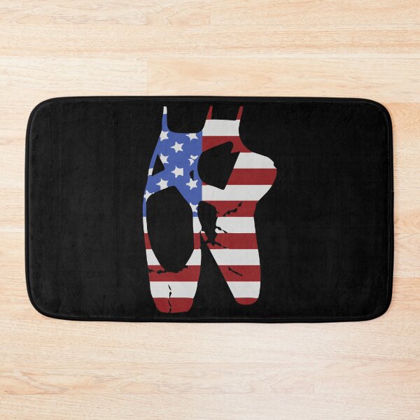 Item preview, American Ballerina - Cute Girly US Flag Ballet Slippers For Ballet Dancer Design Gift Idea For Ballerina designed and sold by Prince - Bestseller ★★★★★.