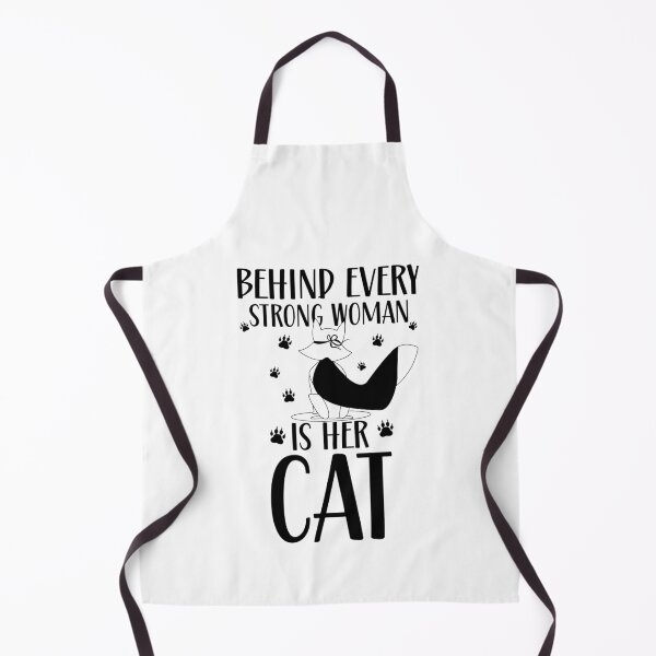 Item preview, Behind Every Strong Woman Is Her Cat designed and sold by RsK_DeSiGn.