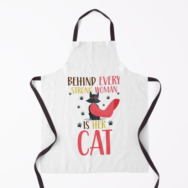 Item preview, Behind Every Strong Woman Is Her Cat designed and sold by RsK_DeSiGn.