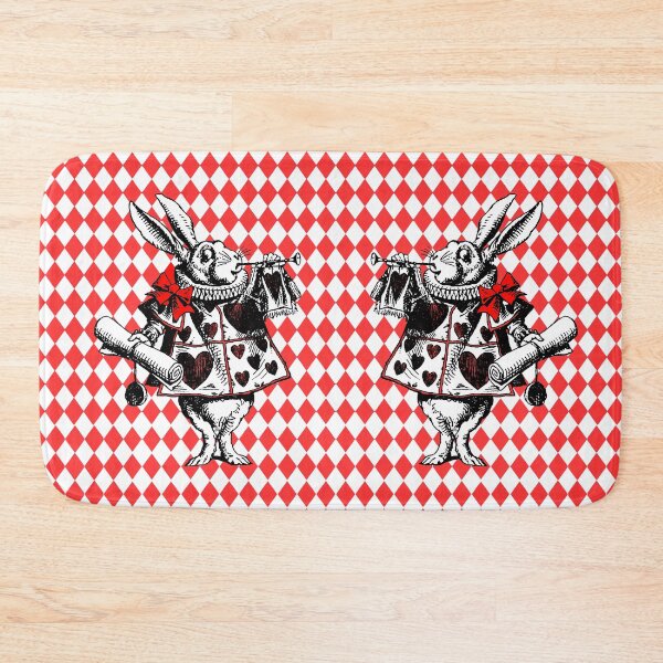 Item preview, Alice In Wonderland White Rabbit in Red designed and sold by Pixelchicken.