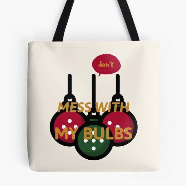 Item preview, don't MESS WITH MY BULBS cream designed and sold by AndPeace702.